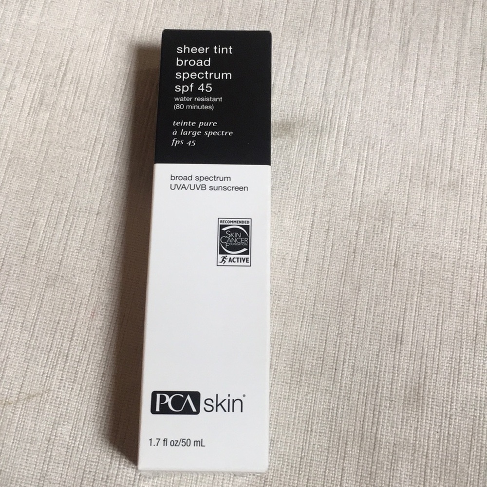 Sheer tint SPF 45 (waterproof)